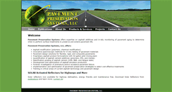 Desktop Screenshot of pavementpreservationsystems.com